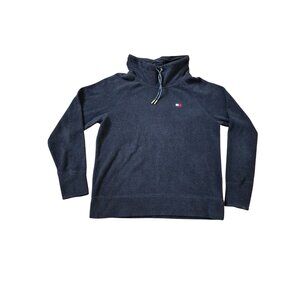 Tommy Hilfiger Sport Women's Size M Turtleneck Black Sweater Warm Cold Winter